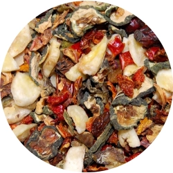 MIXERAMA VITAMINCHEN 100g owoce i warzywa dla szczurów myszy papug